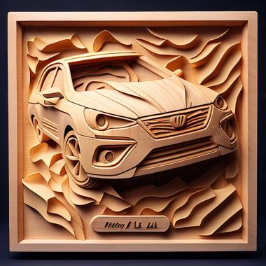 3D модель Hyundai Excel (STL)